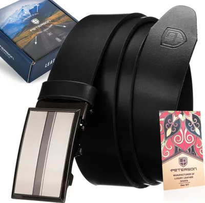 Obrázok produktu pre Kožený opasok PTN 92410793-110 BLACK
