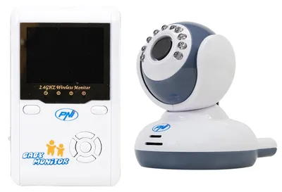 Productafbeelding van PNI Videobabymonitor, 2,4-inch scherm, Wi-Fi, bereik 250 meter