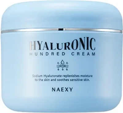 Produktbild von Naexy Hyaluronic Hundred Cream Bogaty krem z kwasem hialuronowym, 100 g
