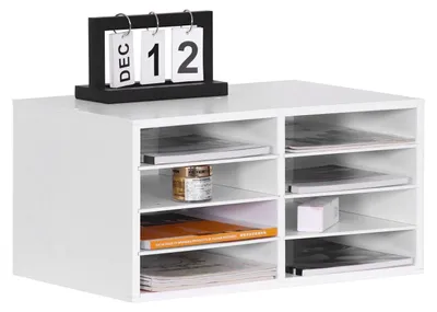 Produktbild von Dokumentenmappe aus Bambus, 8 Fächer, A4-Format