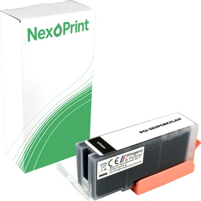 Produktbild von Druckerpatrone kompatibel zu Canon PGI-580PGBKXL schwarz PIXMA TS6150, TS6250, 6350, 8150