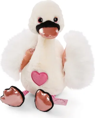 Produktbild von NICI Plüsch Liebe Weißer Schwan 35cm, GRÜN