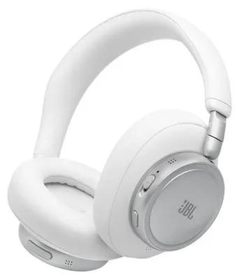 Image de JBL Live 780NC, filaire et sans fil, 10 - 40 000 Hz, appels / musique / sport / loisirs, 260 g, casque avec microphone, blanc