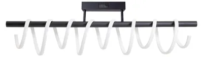 Produktbild von Deckenleuchten - LED Deckenleuchte "BELLEZA" l: ca. 100cm schwarz, Deckenlampe im Design Style, aus Metall und Kunststoff in schwarz, 100 x 20 x 27 cm, inkl. LED – dimmbar