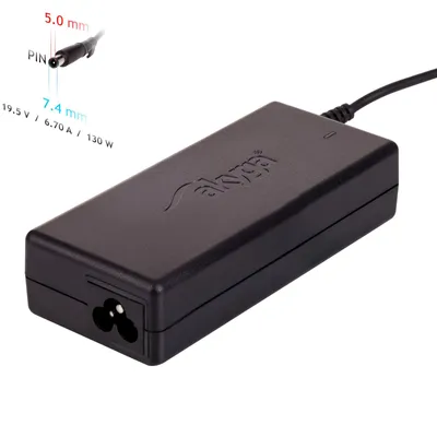 Produktbild von Akyga AK-ND-57 Netzteil & Spannungsumwandler Indoor 130 W Schwarz