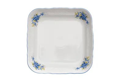 Zdjęcie produktu dla Thun 1794 Kwadratowa miska na kompot, 25 cm, czeska porcelana, Bernadotte, Thun