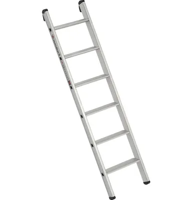 Produktbild von Euroline Premium 30174 Alu Stufenanlegeleiter mit integriertem Anlegegummi 8 Stufen