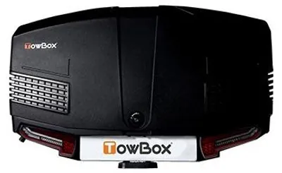 Produktbild von Towbox V3 Black LED Edition – Anhängerkupplungs-Gepäckbox