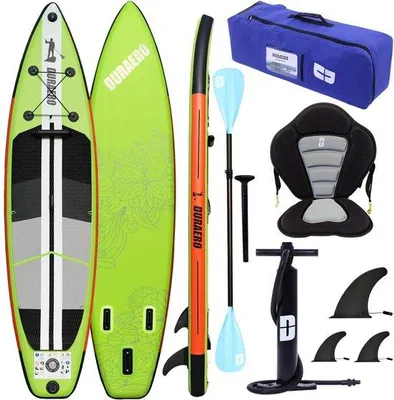Produktbild von Famanu SUP Board 330x76x15cm - Inkl. Kamerahalter, Fußschlaufe, Handpumpe & Tragetasche