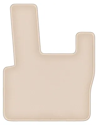 Image de Tapis conducteur en moquette pour DAF XF95 1997-2006 (utilitaire) – 1 pièce, beige, sur mesure – Wielganizator FORTUNA