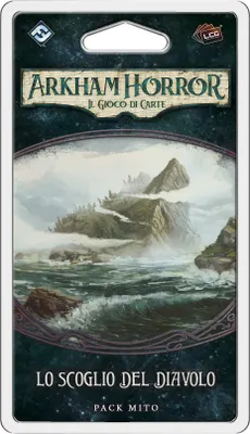 Produktbild von Asmodee Arkham Horror Das Kartenspiel, Die Klippe des Teufels, Erweiterung Karte