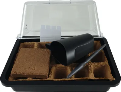 Produktbild von Anzucht-Set Starterset Mini-Gewächshaus mit Zubehör