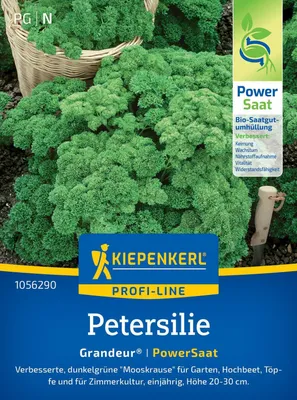 Produktbild von Kiepenkerl Petersiliensamen PowerSaat Grandeur Petroselinum crispum 150 Pflanzen