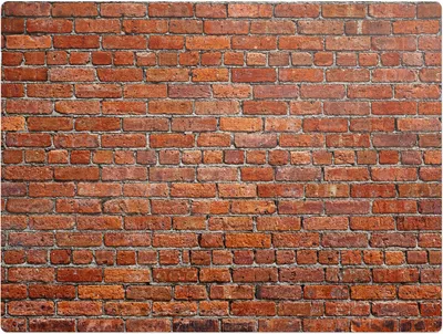 Produktbild von Backsteinmauer – Bodenschutzmatte – Stuhlunterlage 120x90 cm – Rutschfest – Hartbodenmatte