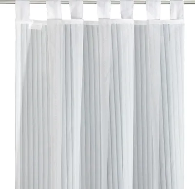 Zdjęcie produktu dla Zasłona Lisa White 135cm x 245cm pętla