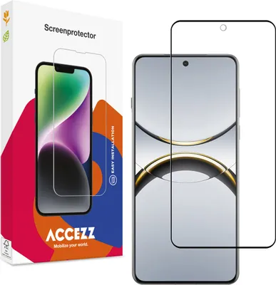 Produktbild von Accezz Full Cover Screen Protector aus gehärtetem Glas Oppo Find X8 Pro