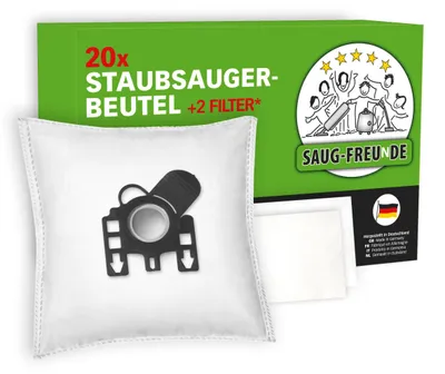 Produktbild von SAUG-FREUnDE | 20 Staubsaugerbeutel geeignet für MIELE | MI 1