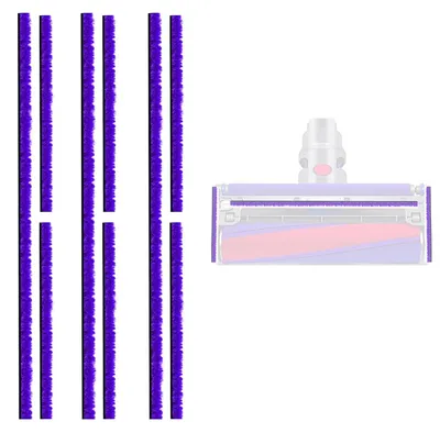 9 weiche Plüschstreifen für Dyson V6–V12 Staubsauger