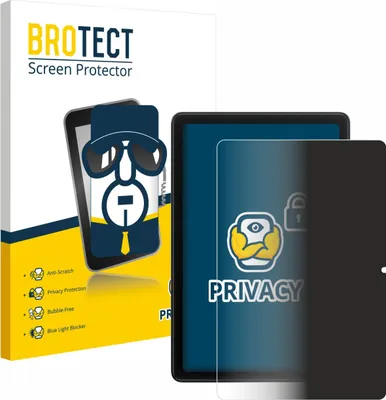 Produktbild von BROTECT Sichtschutzfolie für Blackview Tab 20 WiFi Anti-Spy Privacy Sichtschutz Blickschutz Folie Blaulicht-Schutz