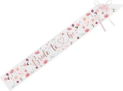 Produktbild von Schärpe Bride to be 76cm (Party - Dekorationen und Accessoires)