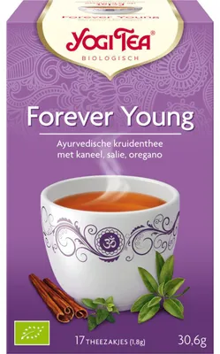 Produktbild von Yogi Tea "Forever young" -Tee (17 Stück)