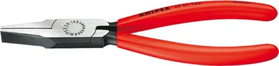 Zdjęcie produktu dla Knipex 19 01 130, Szczypce półokrągłe, Stal chromowo-wanadowa, Plastik, Czerwony, 180 mm, 188 g