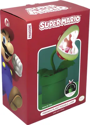 Produktbild von Paladone Piranha Plant Posable Lamp BDP Tischleuchte LED Grün, Rot, Weiß