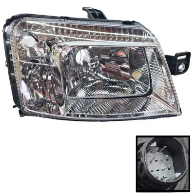 Immagine prodotto di Faro anteriore destro Fiat Panda, regolazione | 51717075, 2003-2009, con motorino, connettore 8 pin