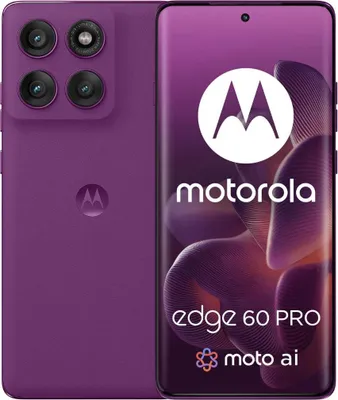 Produktbild von Motorola Moto Edge 60 Pro 5G DS 8/256 GB Pantone Sparkling Grape