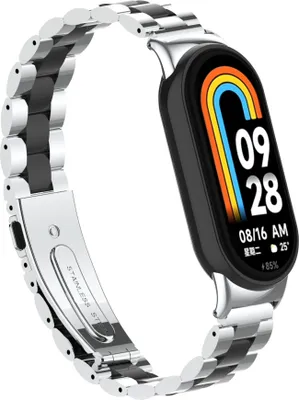 Produktbild von INF Stilvolles Edelstahl-Armband für Xiaomi Mi Band 9