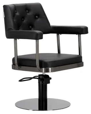 Obrázek produktu pro Hydraulické otočné kadeřnické křeslo Ezra do kadeřnického salonu kadeřnické křeslo