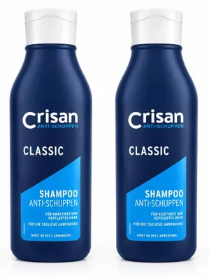 Produktbild von Crisan Anti-Schuppen Classic Shampoo – Für normales Haar 250 ml (2 Pack)