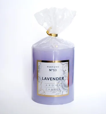 Obrázek produktu pro Svíčka CLASSIC GLASS vonná levandule d7x8cm