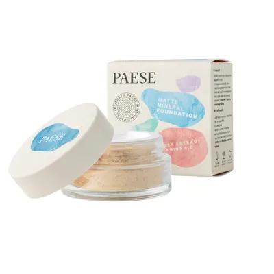 Zdjęcie produktu dla Paese Minerals Matujacy podklad mineralny 102W Natural, 7 g