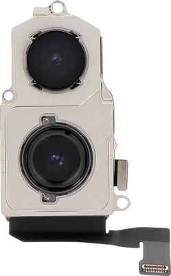 Produktbild von Clappio, 48MP Dual Rückkamera iPhone 17 Weitwinkel & Ultraweit, Schwarz / Silber