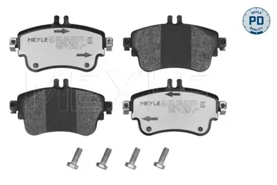 Produktbild von MEYLE 025 253 2619/PD Bremsbeläge Vorne passend für MERCEDES-BENZ B-Klasse (W246, W242) A-Klasse (W176)