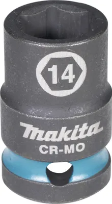 Obrázek produktu pro Makita nástrčná hlavice 1/2", SW14, krátká, Impact Black