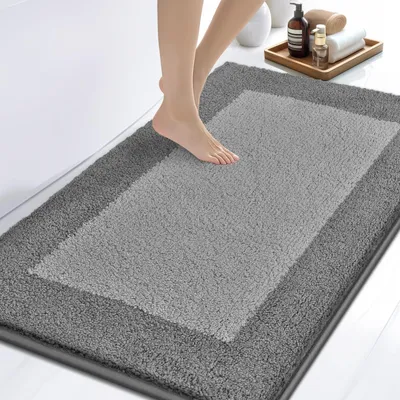 Obrázek produktu pro Omgoods - Podložka do koupelny, protiskluzová a omyvatelná, 76 x 116 cm