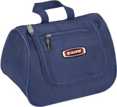 Produktbild von Kosmetiktasche mit Tragegriff, Außentasche und 2 Innentaschen, 24x14x17 cm