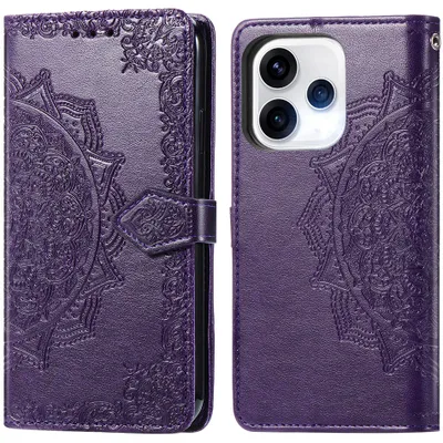 Immagine prodotto di imoshion Mandala Bookcase per Oppo Reno15 (5G) - Viola