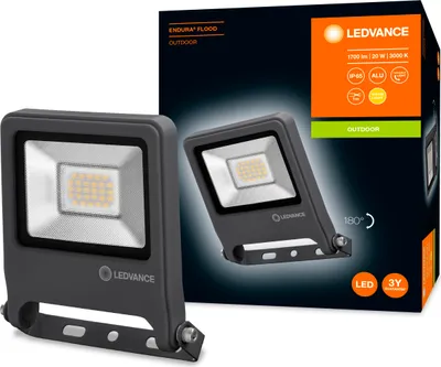 Obrázok produktu pre LEDVANCE ENDURA FLOOD, Grafit, IP65, Hliník, I, IK06, 20 W
