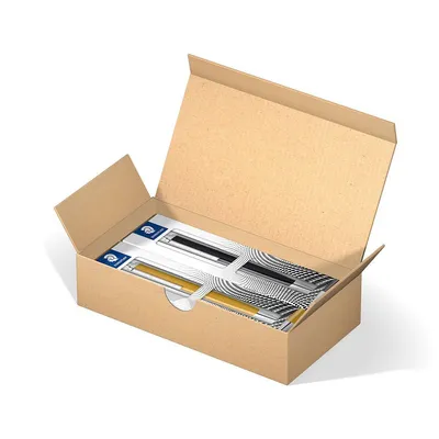 Produktbild von STAEDTLER triplus Kugelschreiber 4er Set sortierte Farben ergonomische Dreikantform dokumentenecht