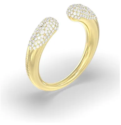 Produktbild von Guess JUBR06256JWYG56 Damen Ring Edelstahl Gold weiß 56 (17.8)