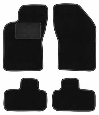 Produktbild von Velours-Fußmatten für Fiat Coupe I 1994-2000 (Coupé) – 4-tlg, Schwarz, passgenau – Wielganizator LUX