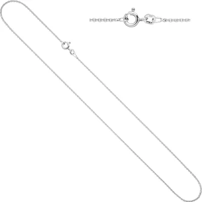 Produktbild von JOBO Ankerkette 925 Silber 1,5 mm 70 cm Kette Halskette Silberkette Federring