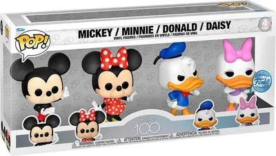 Productafbeelding van Exclusief Disney Classic POP-pakket met 4 figuurtjes