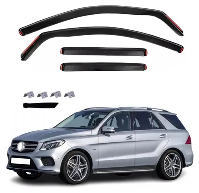 Obrázek produktu pro 4dílná sada deflektorů pro Mercedes třídy M / GLE (W166) 2011–2018