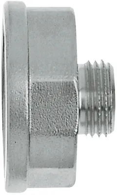Produktbild von HEIMEIER Reduzierstück Rp 3/4 x R 1/2, Messing vernickelt
