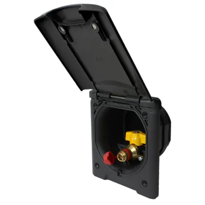 Immagine prodotto di Magnete per presa gas nero 130x145 mm, diametro di montaggio 95 mm