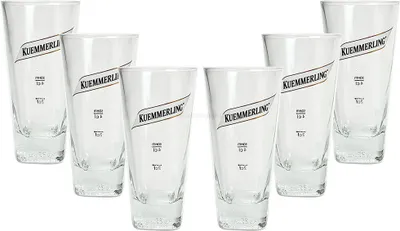 Produktbild von 5x Kuemmerling Longdrinkglas - Longdrink Glas / Gläser Set - 5x Longdrinkgläser 2/4cl geeicht - 2cl + 4 cl Eichung